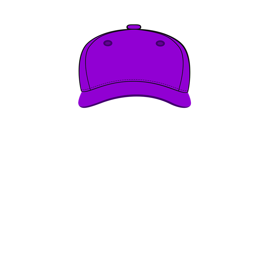 purple cap
